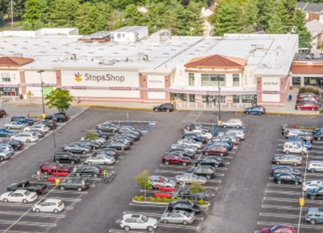 Stop & Shop parking lot at Beach Shopping Center